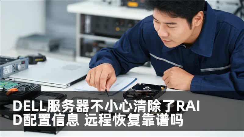 DELL服务器不小心清除了RAID配置信息 远程恢复靠谱吗