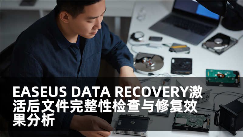 EASEUS DATA RECOVERY激活后文件完整性检查与修复效果分析