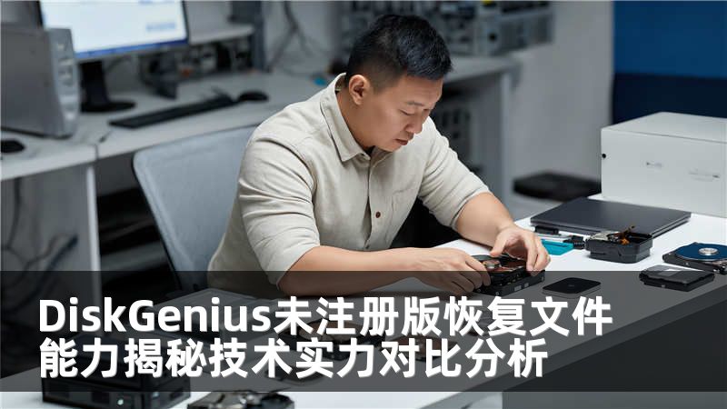 DiskGenius未注册版恢复文件能力揭秘技术实力对比分析