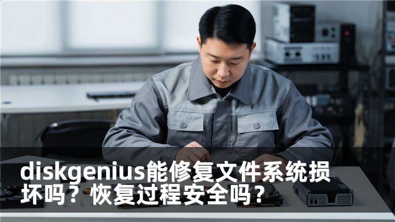 diskgenius能修复文件系统损坏吗？恢复过程安全吗？