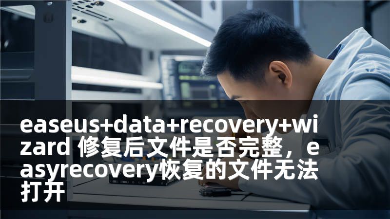 easeus+data+recovery+wizard 修复后文件是否完整，easyrecovery恢复的文件无法打开