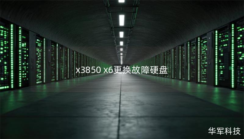 x3850 x6更换故障硬盘