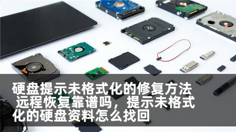 硬盘提示未格式化的修复方法 远程恢复靠谱吗，提示未格式化的硬盘资料怎么找回