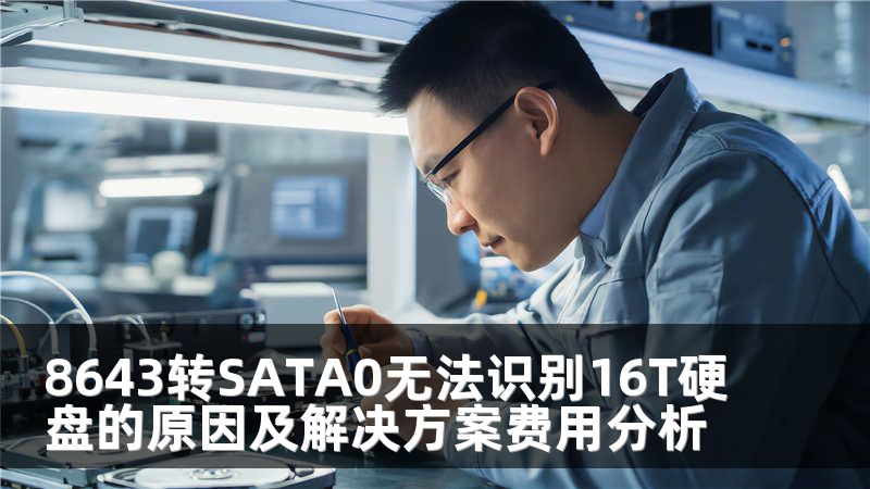 8643转SATA0无法识别16T硬盘的原因及解决方案费用分析