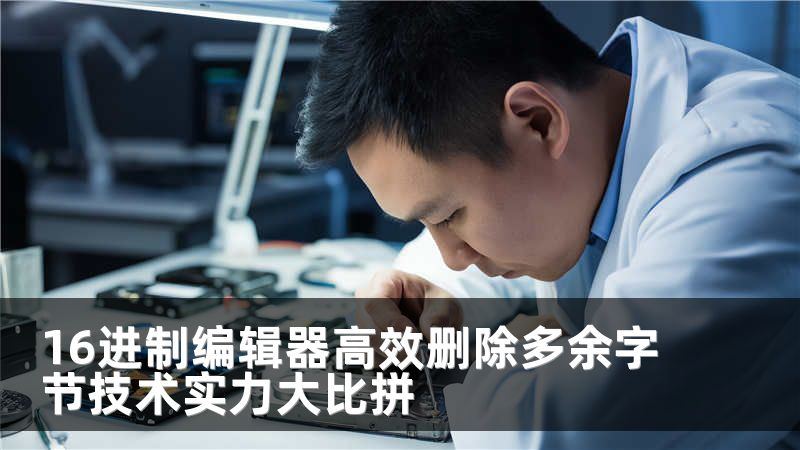16进制编辑器高效删除多余字节技术实力大比拼