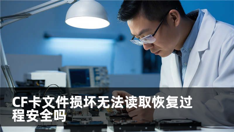 CF卡文件损坏无法读取恢复过程安全吗