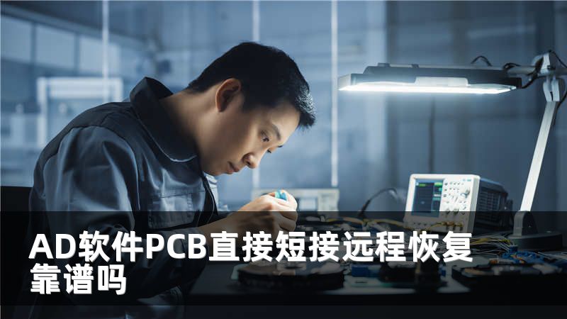 AD软件PCB直接短接远程恢复靠谱吗