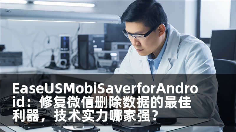 EaseUSMobiSaverforAndroid：修复微信删除数据的最佳利器，技术实力哪家强？
