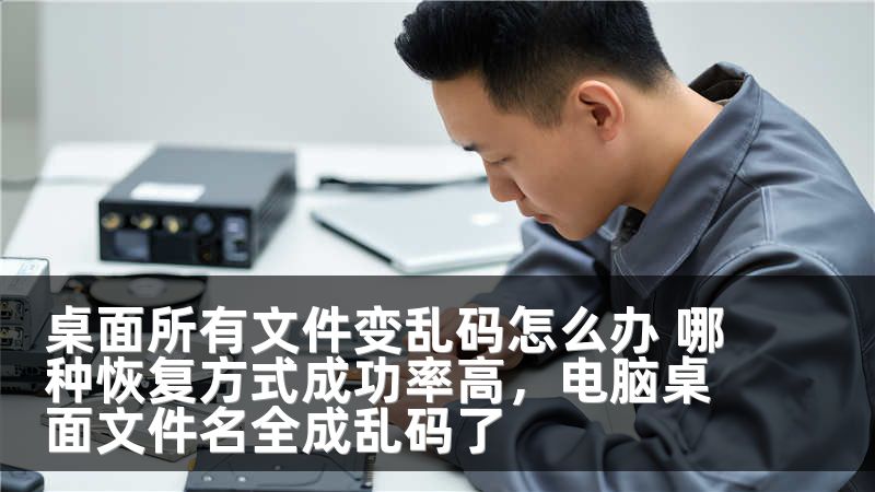 桌面所有文件变乱码怎么办 哪种恢复方式成功率高，电脑桌面文件名全成乱码了