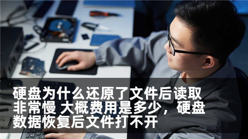 硬盘为什么还原了文件后读取非常慢 大概费用是多少，硬盘数据恢复后文件打不开