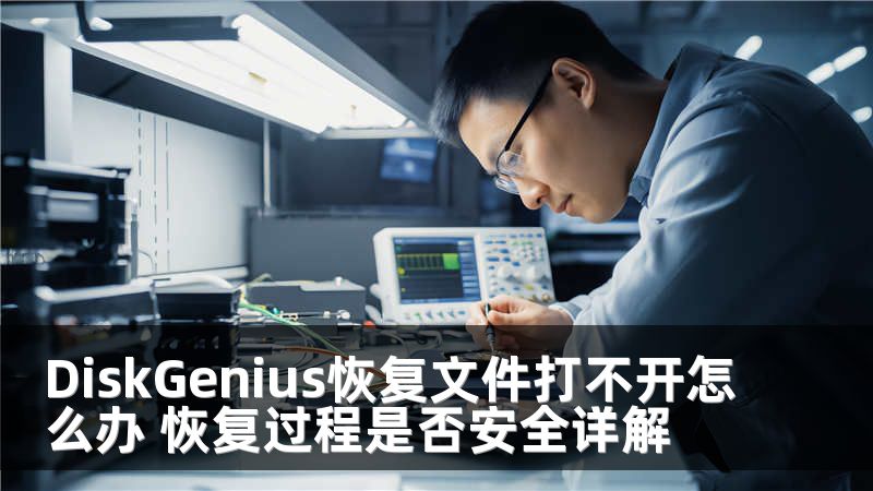 DiskGenius恢复文件打不开怎么办 恢复过程是否安全详解
