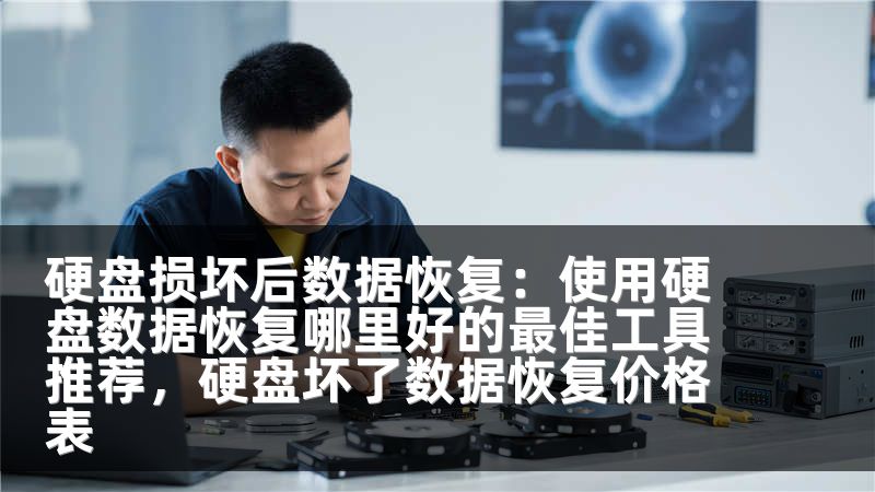 硬盘损坏后数据恢复：使用硬盘数据恢复哪里好的最佳工具推荐，硬盘坏了数据恢复价格表