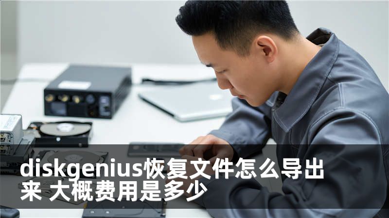 diskgenius恢复文件怎么导出来 大概费用是多少