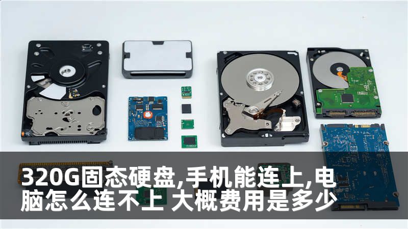 320G固态硬盘,手机能连上,电脑怎么连不上 大概费用是多少