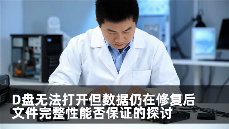 D盘无法打开但数据仍在修复后文件完整性能否保证的探讨
