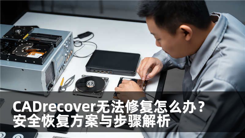 CADrecover无法修复怎么办？安全恢复方案与步骤解析