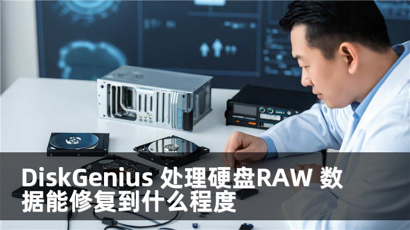 DiskGenius 处理硬盘RAW 数据能修复到什么程度