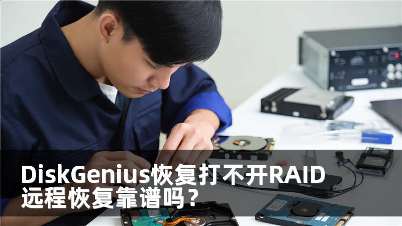 DiskGenius恢复打不开RAID远程恢复靠谱吗？