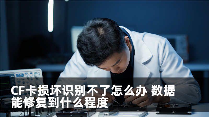 CF卡损坏识别不了怎么办 数据能修复到什么程度