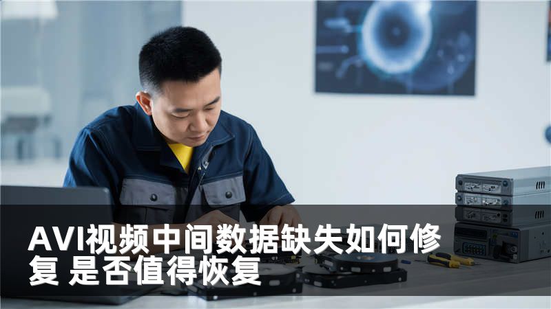 AVI视频中间数据缺失如何修复 是否值得恢复