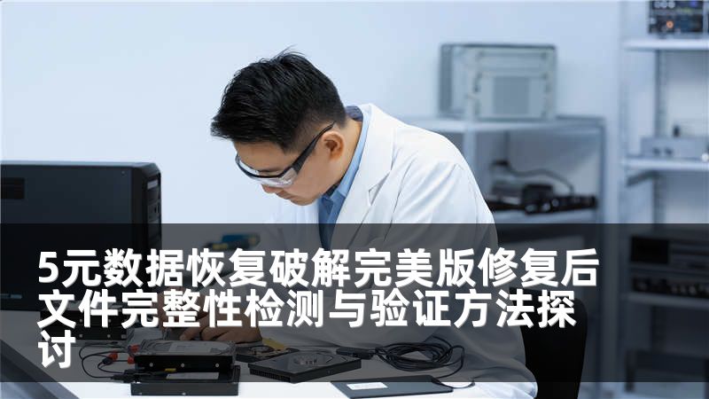 5元数据恢复破解完美版修复后文件完整性检测与验证方法探讨