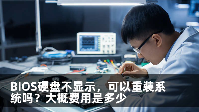 BIOS硬盘不显示，可以重装系统吗？大概费用是多少