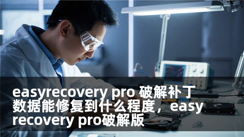 easyrecovery pro 破解补丁 数据能修复到什么程度，easyrecovery pro破解版