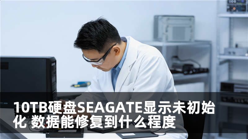 10TB硬盘SEAGATE显示未初始化 数据能修复到什么程度