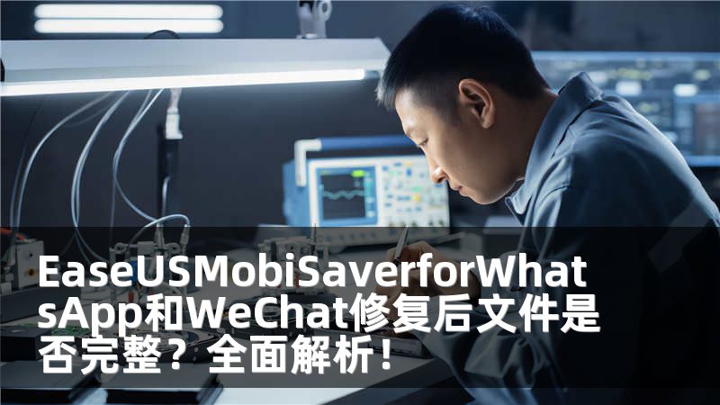 EaseUSMobiSaverforWhatsApp和WeChat修复后文件是否完整？全面解析！