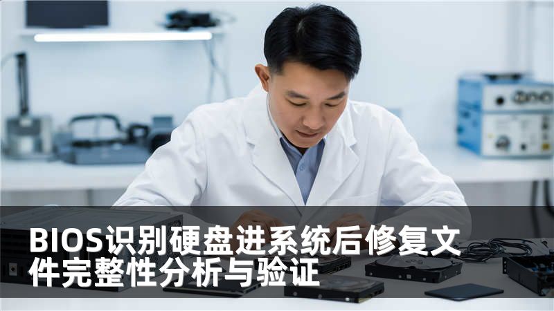 BIOS识别硬盘进系统后修复文件完整性分析与验证