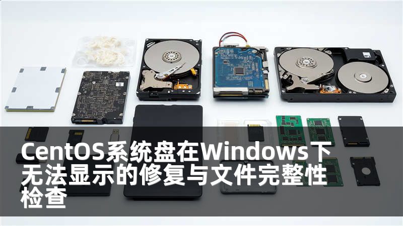 CentOS系统盘在Windows下无法显示的修复与文件完整性检查