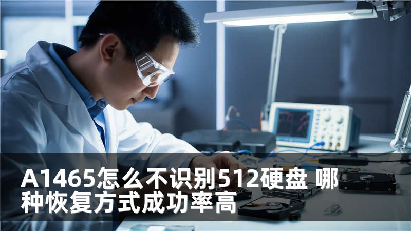 A1465怎么不识别512硬盘 哪种恢复方式成功率高