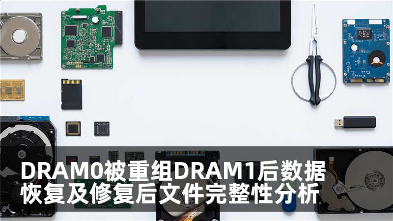 DRAM0被重组DRAM1后数据恢复及修复后文件完整性分析