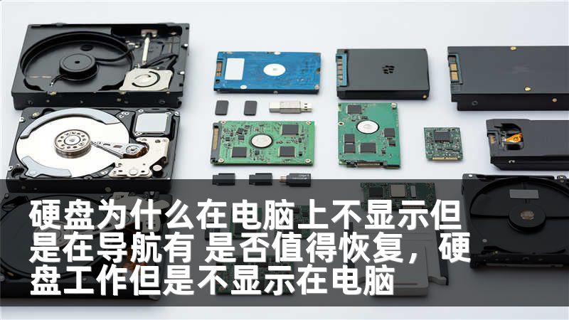 硬盘为什么在电脑上不显示但是在导航有 是否值得恢复，硬盘工作但是不显示在电脑