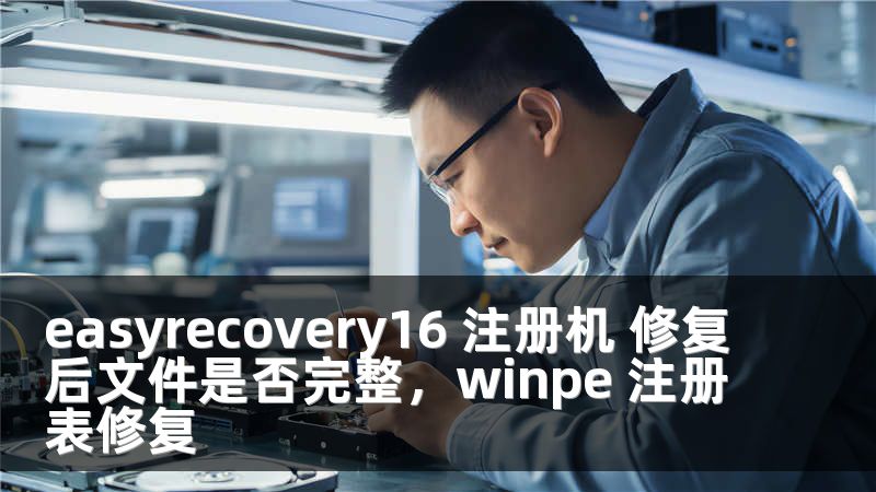 easyrecovery16 注册机 修复后文件是否完整，winpe 注册表修复