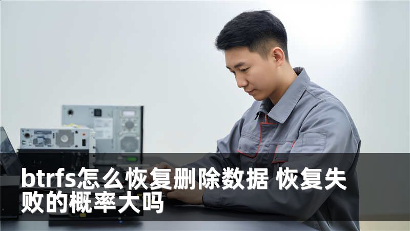 btrfs怎么恢复删除数据 恢复失败的概率大吗