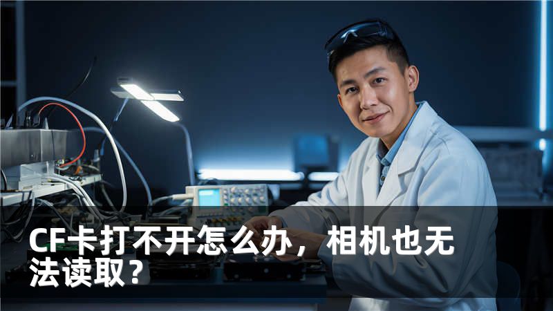 CF卡打不开怎么办，相机也无法读取？