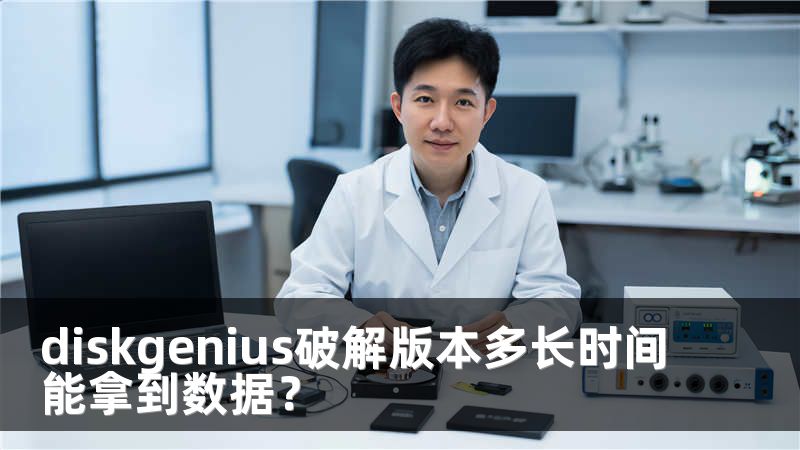 diskgenius破解版本多长时间能拿到数据？
