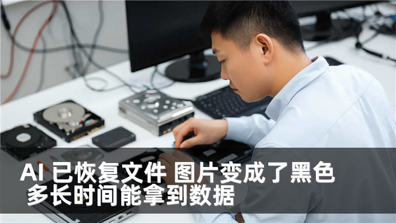 AI 已恢复文件 图片变成了黑色 多长时间能拿到数据