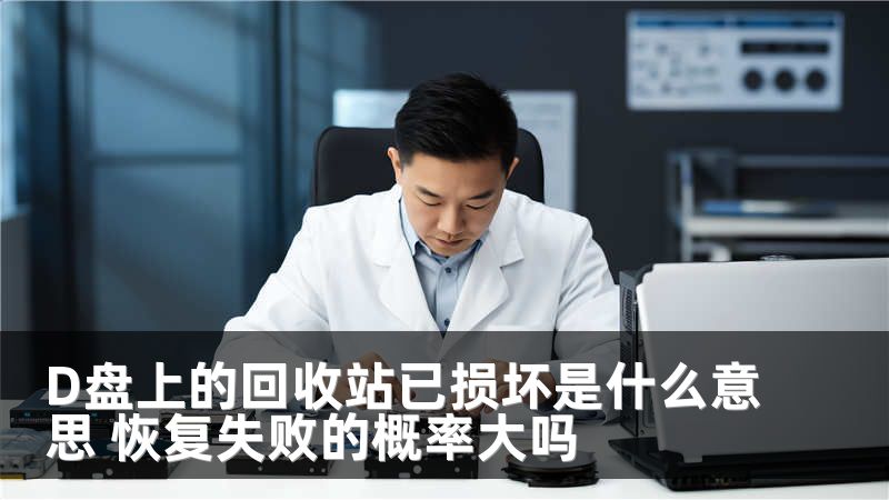 D盘上的回收站已损坏是什么意思 恢复失败的概率大吗