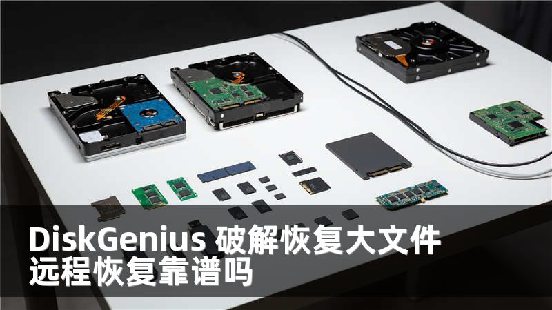 DiskGenius 破解恢复大文件 远程恢复靠谱吗