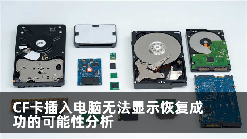 CF卡插入电脑无法显示恢复成功的可能性分析