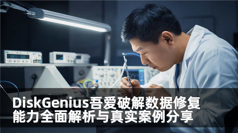DiskGenius吾爱破解数据修复能力全面解析与真实案例分享