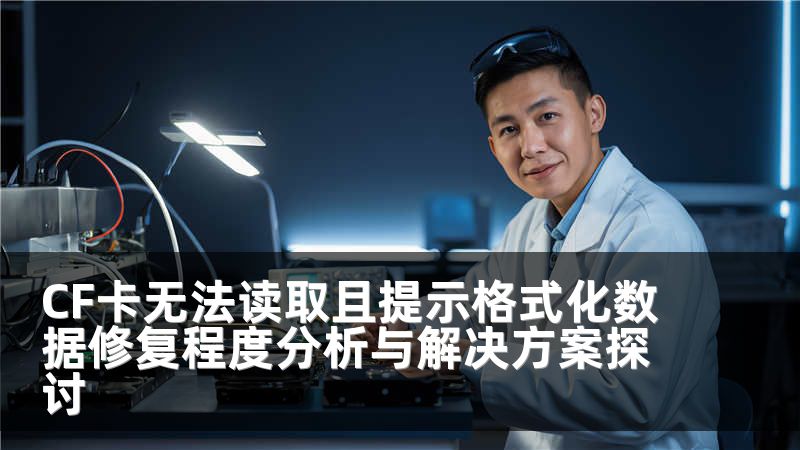 CF卡无法读取且提示格式化数据修复程度分析与解决方案探讨