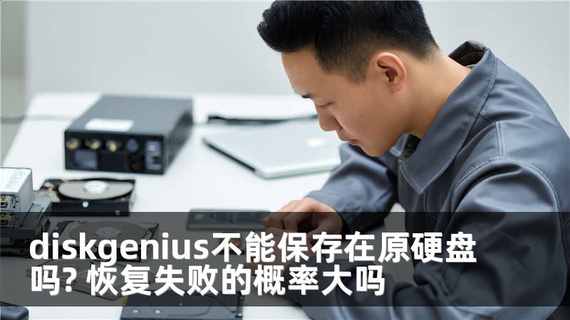 diskgenius不能保存在原硬盘吗? 恢复失败的概率大吗