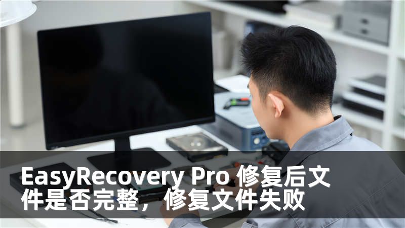 EasyRecovery Pro 修复后文件是否完整，修复文件失败