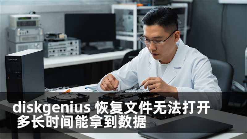 diskgenius 恢复文件无法打开 多长时间能拿到数据