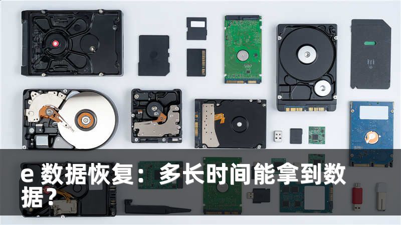 e 数据恢复：多长时间能拿到数据？