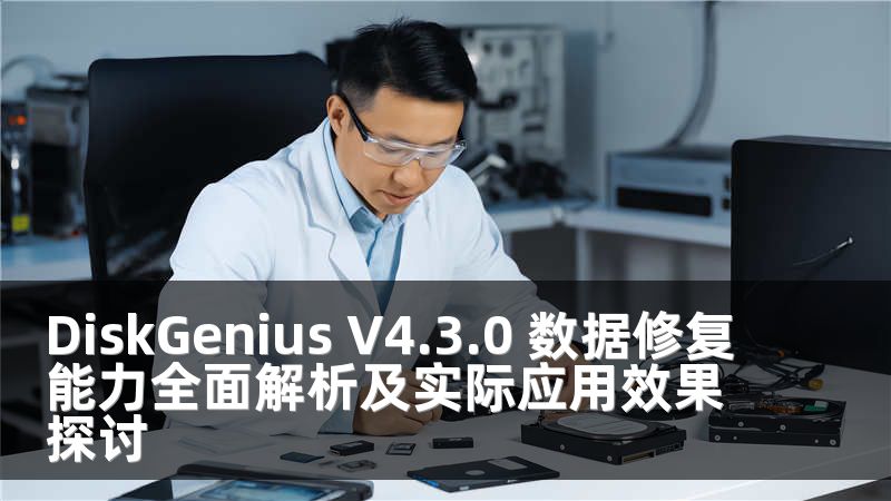 DiskGenius V4.3.0 数据修复能力全面解析及实际应用效果探讨