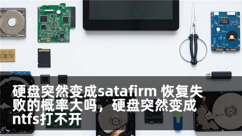 硬盘突然变成satafirm 恢复失败的概率大吗，硬盘突然变成ntfs打不开